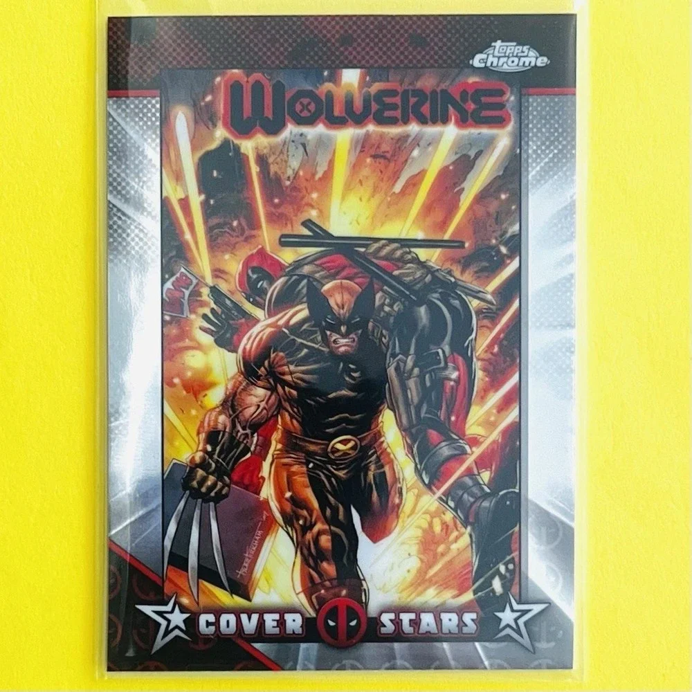 2025 Topps Chrome‎ Deadpool & Wolverine Cover Stars Wolverine #20 CS-12